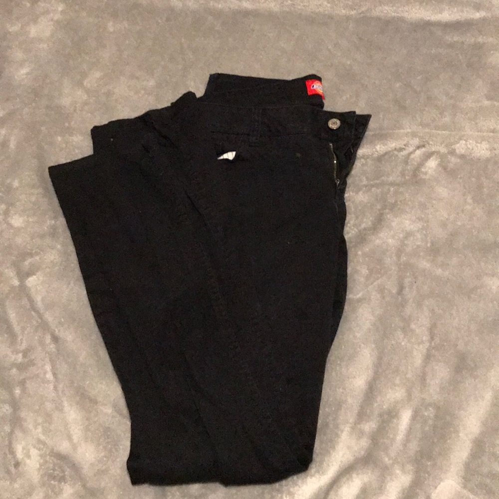 Black Denim Pants